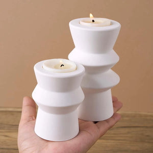 VILZSTUDIOS Modern Nordic Candle Holder Mold