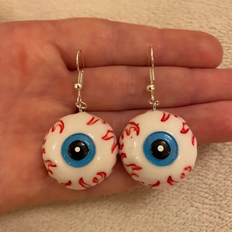VILZSTUDIOS Quirky Gothic Eyeball Handmade Earring
