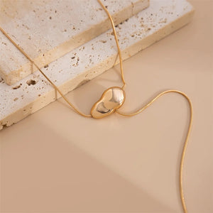 VILZSTUDIOS Simple Water Drop Pendant Necklace