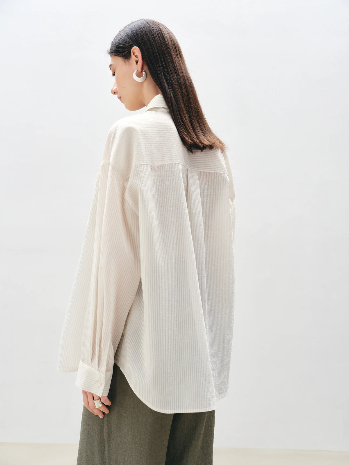 VILZSTUDIOS Versatile Minimalist Loose Casual Shirt