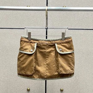VILZSTUDIOS Y2K Color Collision Double Layer Jeans