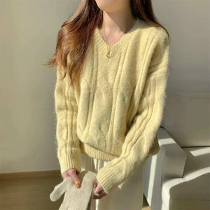 VILZSTUDIOS Cozy Oversized Festive Sweater
