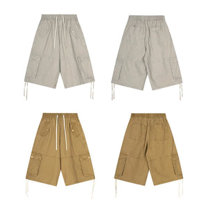 VILZSTUDIOS Loose Wide Leg Cargo Jorts