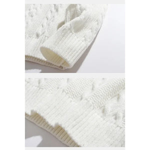 VILZSTUDIOS Classic Grey O-Neck Knitted Sweater