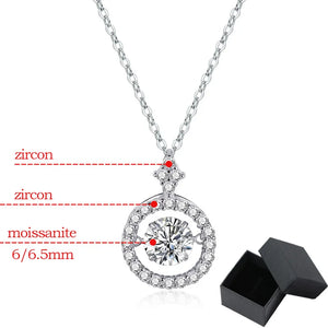 VILZSTUDIOS Moissanite Pendant Necklace