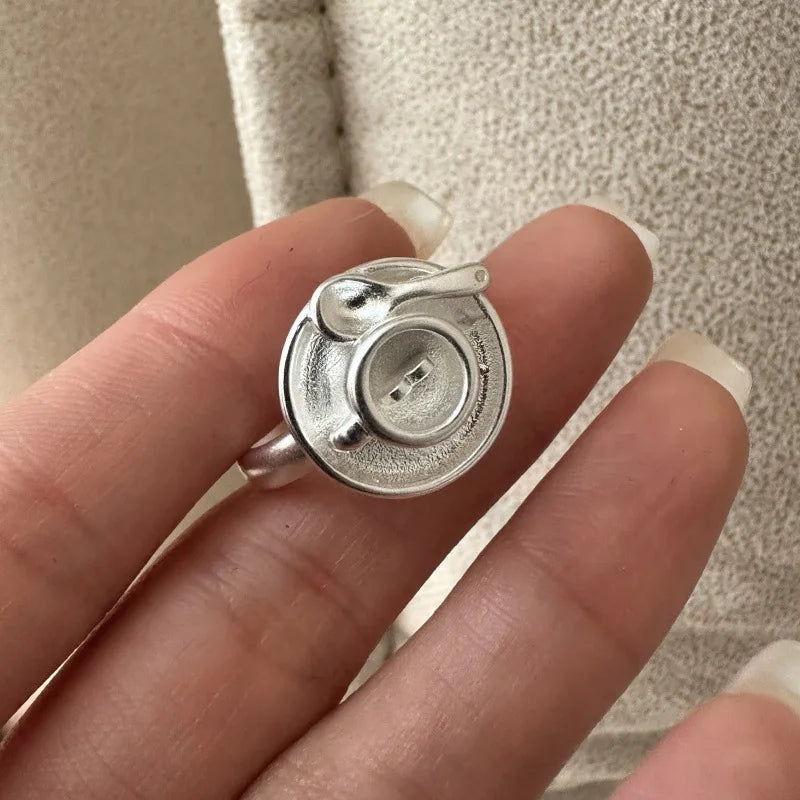 VILZSTUDIOS Matte Cute Punk Open Finger Ring