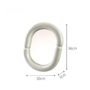 VILZSTUDIOS Acrylic Makeup Wall Mirror