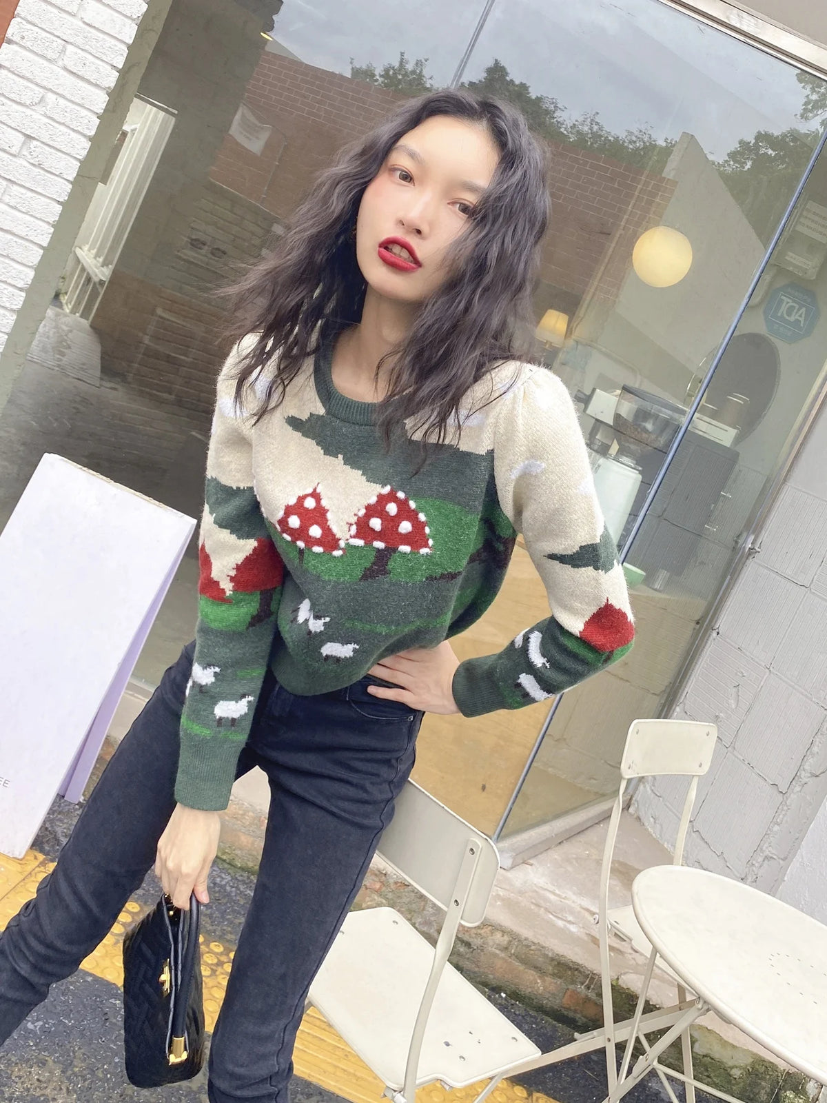 VILZSTUDIOS Multi-Colored Knitted Sweater