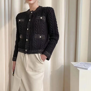 VILZSTUDIOS Elegant Knit Cardigan