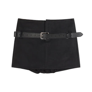 VILZSTUDIOS Spice Cargo Bag Hip A-Line Miniskirt