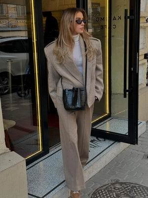 VILZSTUDIOS Cozy Wool Blend Jacket
