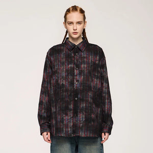VILZSTUDIOS Plaid Checkered High Street Shirt