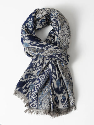 VILZSTUDIOS Jacquard Soft Warm Scarf