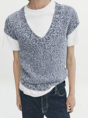 VILZSTUDIOS Basic V-Neck Spring Vest