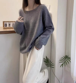 VILZSTUDIOS Cozy Loose Woolen Sweater