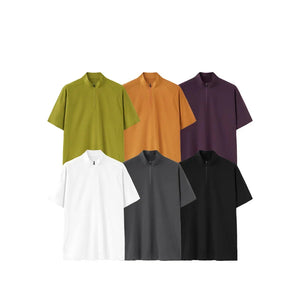 VILZSTUDIOS Solid Color Sun Protection T-Shirt