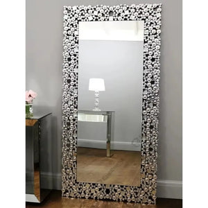 VILZSTUDIOS Wholesale Bedroom Furniture Oversized Wall Mirror Standing Dressing Mirror Modern Hotels Silver / Gold / Brown Mirror 5 Mm