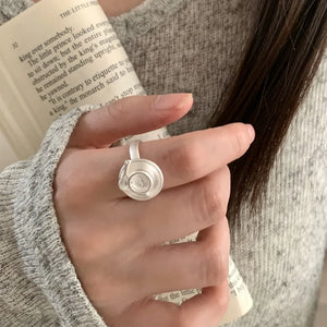 VILZSTUDIOS Matte Cute Punk Open Finger Ring