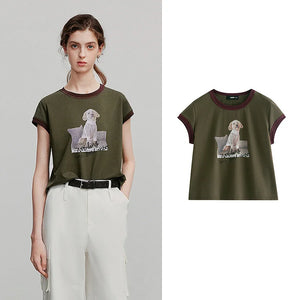 VILZSTUDIOS Soft Cotton Casual Summer T-Shirt