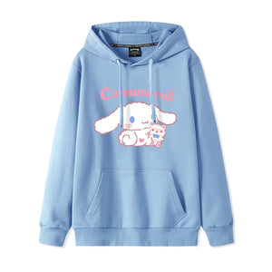 VILZSTUDIOS Solid Color Hooded Sweater