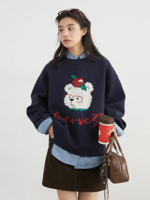 VILZSTUDIOS Cozy Cute Bear Sweater