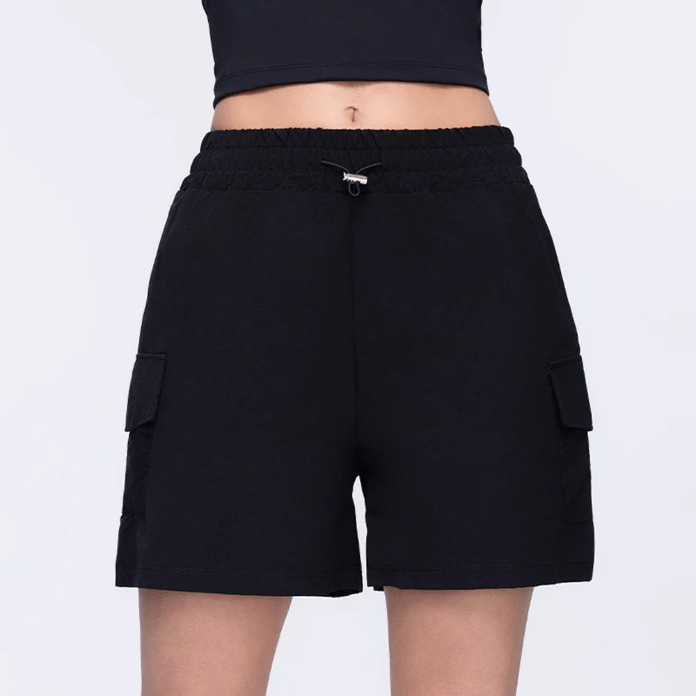 VILZSTUDIOS Breathable High Waist Yoga Fitness Shorts