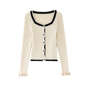 VILZSTUDIOS Apricot Slim Fit Sweater