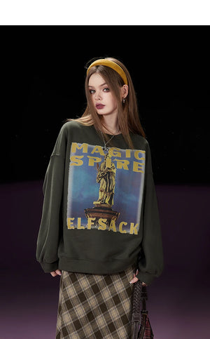 VILZSTUDIOS Cozy Winter Fleece Sweater