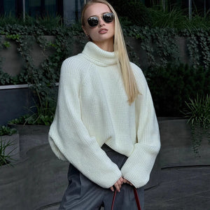 VILZSTUDIOS Cozy Hollow Turtleneck Sweater