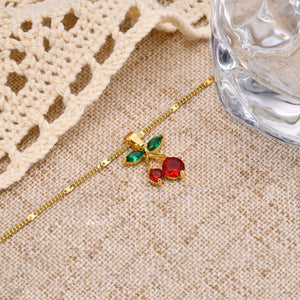 VILZSTUDIOS Cherry Charms Necklace