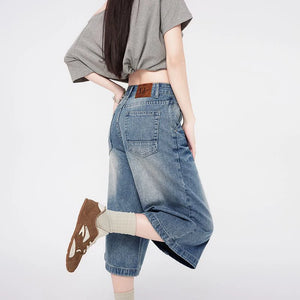 VILZSTUDIOS American Retro Loose Wide Leg Jeans