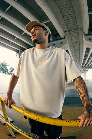 VILZSTUDIOS Oversize Sleeve Printed T-Shirt