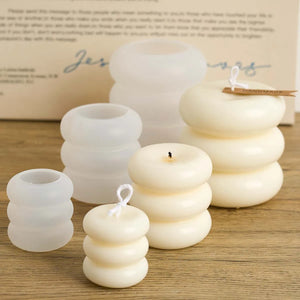 VILZSTUDIOS Silicone Donut Candle Mold for DIY