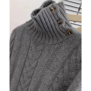 VILZSTUDIOS High-Neck Knitted Cashmere Sweater