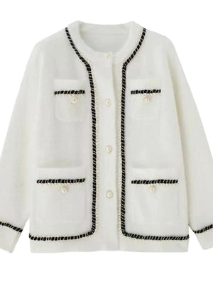 VILZSTUDIOS Luxurious Mink Knit Cardigan