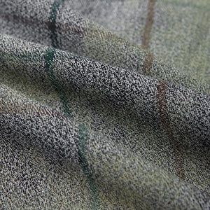 VILZSTUDIOS Retro Plaid Oversized Long-Sleeved Shirt