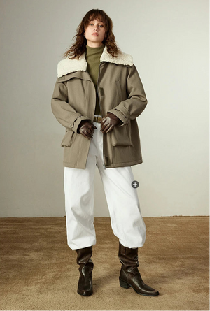 VILZSTUDIOS Warm Plush Retro Jacket