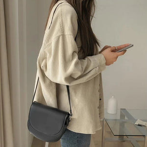 VILZSTUDIOS Cozy Corduroy Loose Fit Shirt