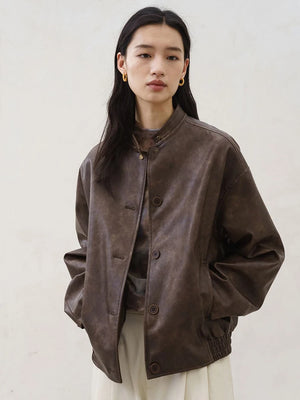 VILZSTUDIOS Vintage Leather Jacket