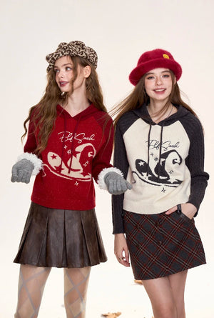 VILZSTUDIOS Cozy Jacquard Hoodie