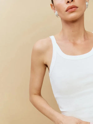 VILZSTUDIOS Basic Slim Fit Sleeveless Tank Top