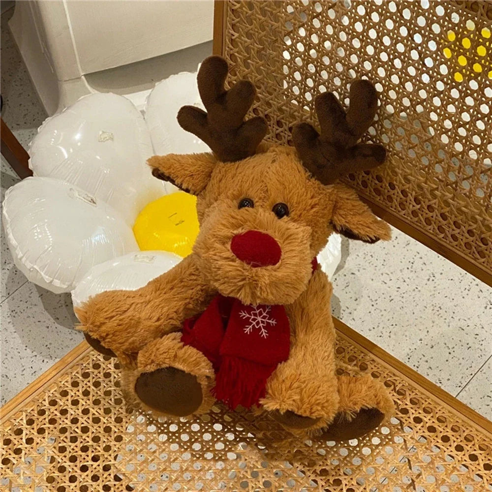 VILZSTUDIOS Christmas Reindeer Plush Cushion