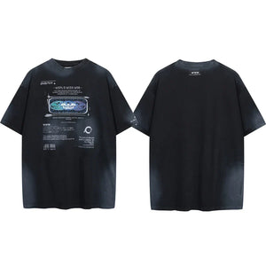 VILZSTUDIOS High Quality Patchwork Long Sleeve T-Shirt