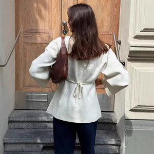 VILZSTUDIOS Elegant V-Neck Cardigan