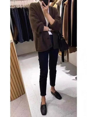 VILZSTUDIOS Cozy Oversized Cashmere Cardigan