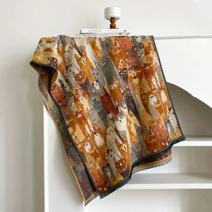 VILZSTUDIOS Luxury Colorful Pashmina Scarf
