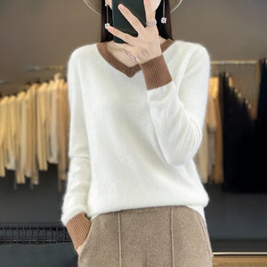 VILZSTUDIOS Cozy V-Neck Wool Sweater
