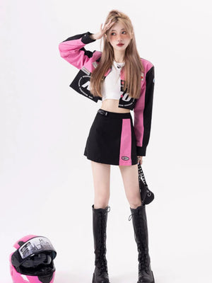 VILZSTUDIOS Punk Gothic Black & Pink Set