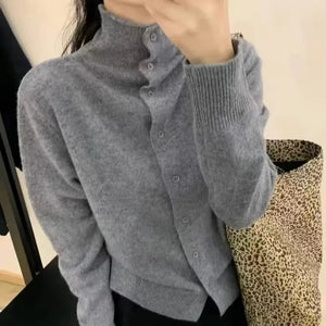 VILZSTUDIOS Casual Cashmere Knitted Cardigan