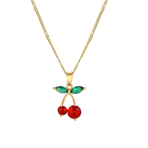 VILZSTUDIOS Cherry Charms Necklace